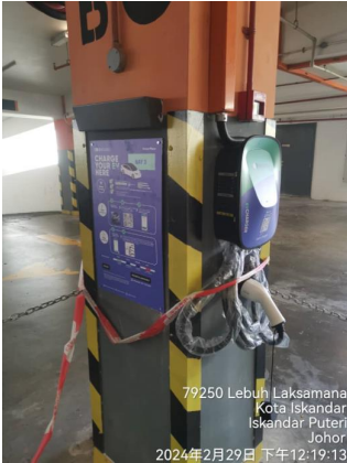 EV charger installation project 2