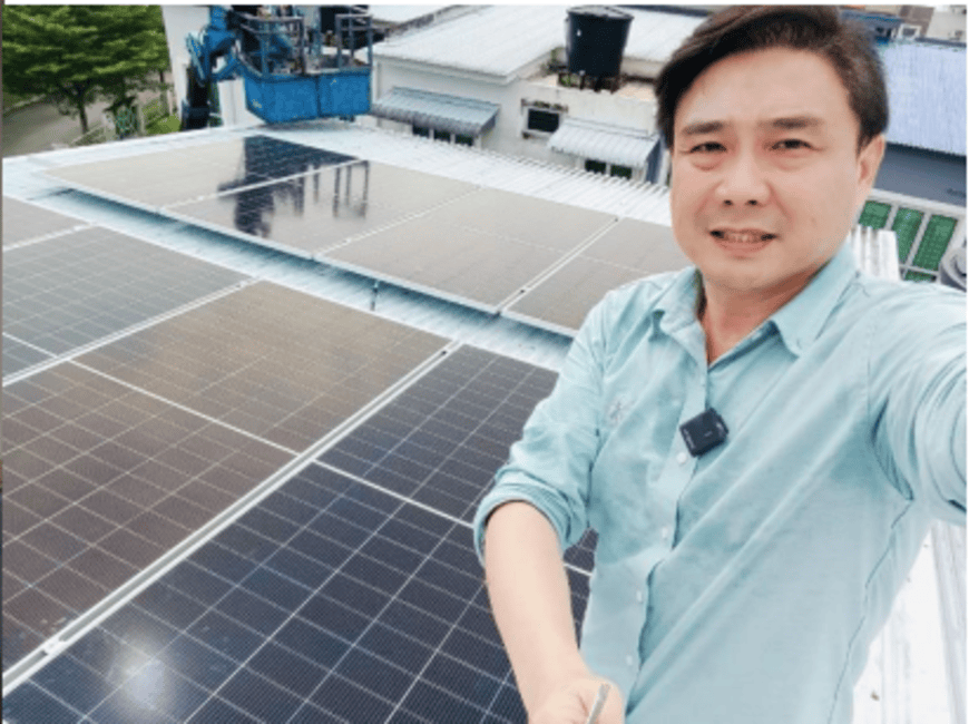Solar installation project 1